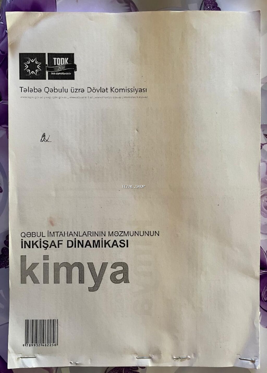 Kimya inkisaf dinamika basqa fenlerde movcutdur