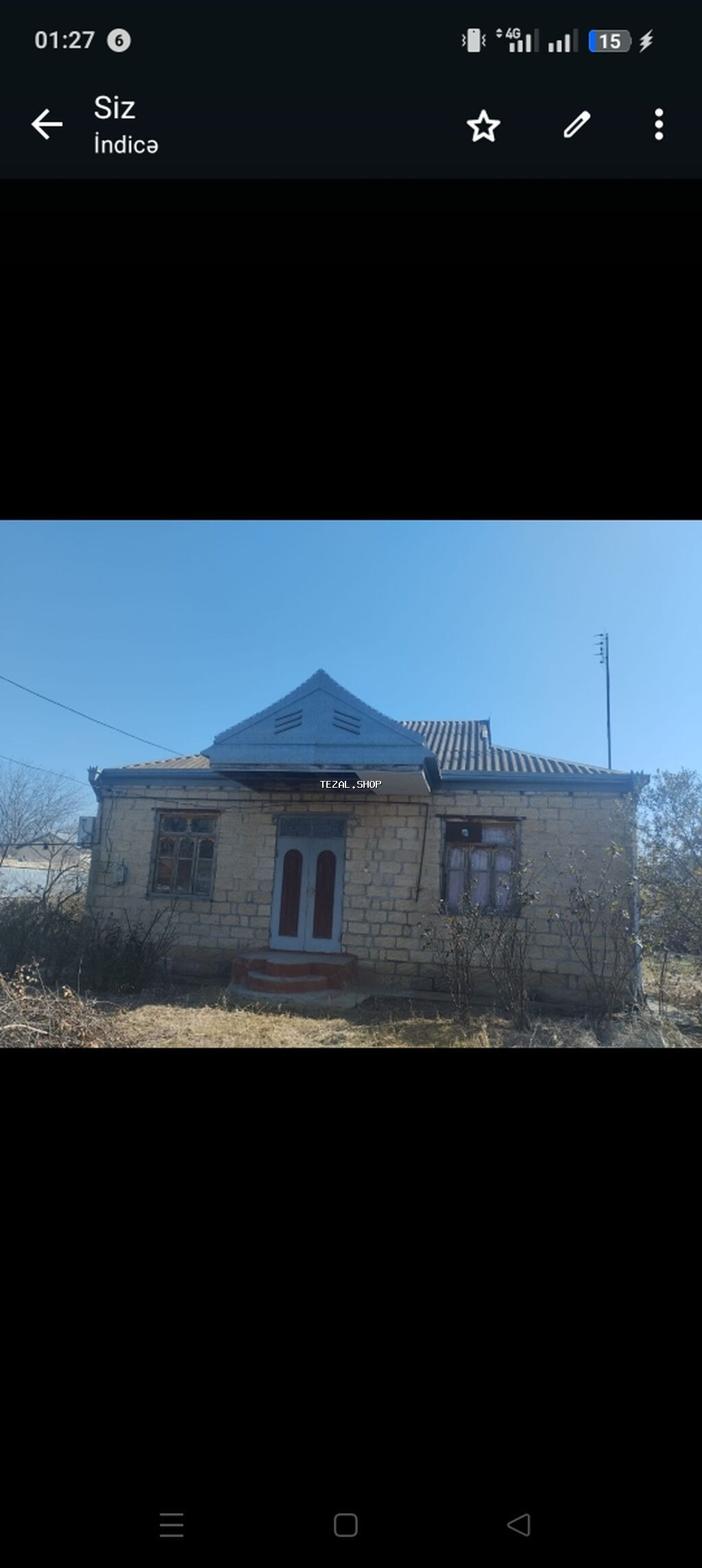 4 otaqlı, 29 kv. m, Kredit yoxdur, Orta təmir - şəkil 2