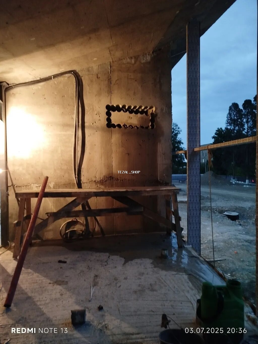 #Betonkesme #betondeşmə Beton kubik kərpic - dən kəsim deşim - şəkil 5