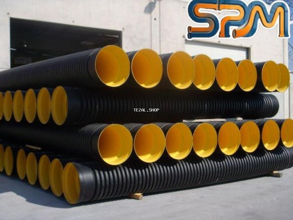 Boru Qofralı, HDPE, 110 mm, Yeni