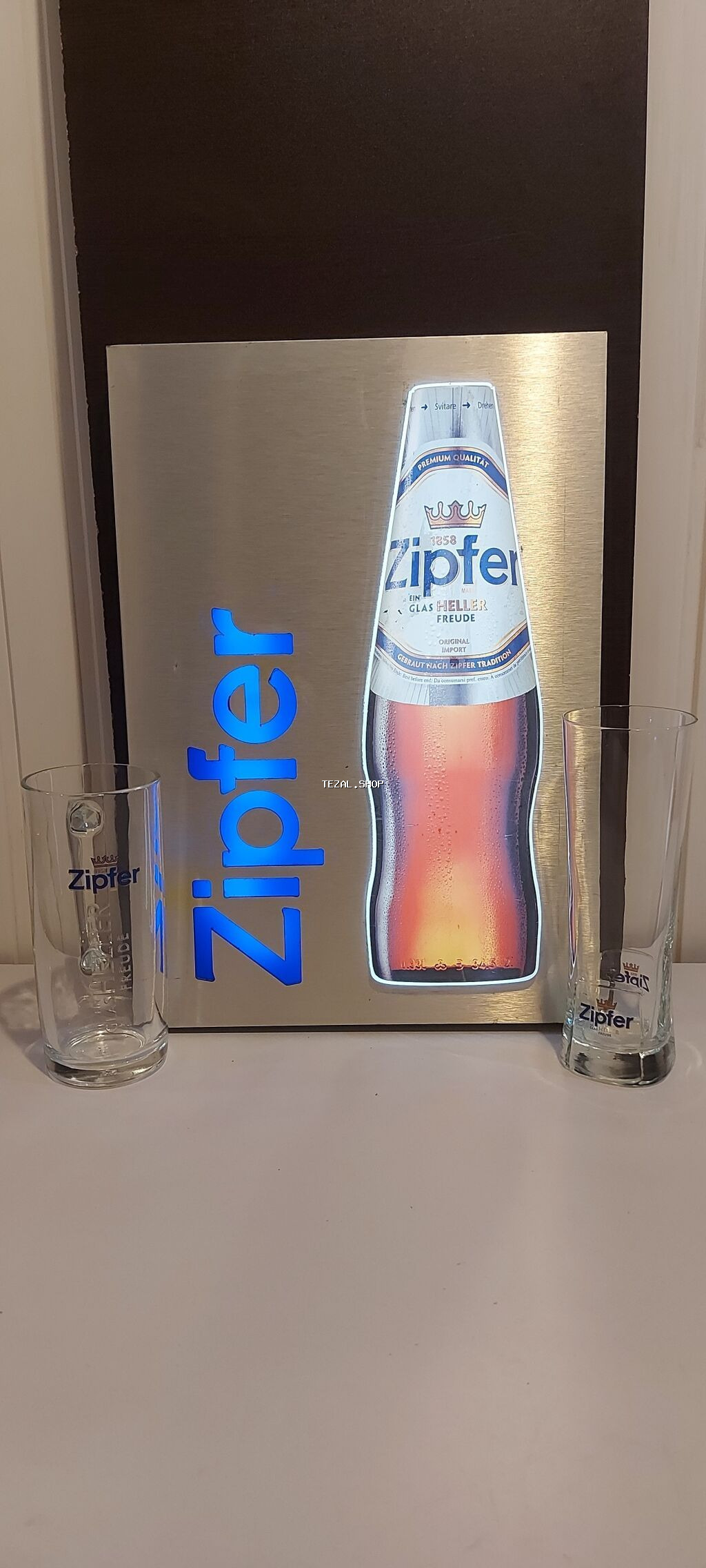 Pivà laydboks.Reklam. Led işiqli reklam.Bakal, fujer. Mùxtàlif. Taxta - şəkil 2