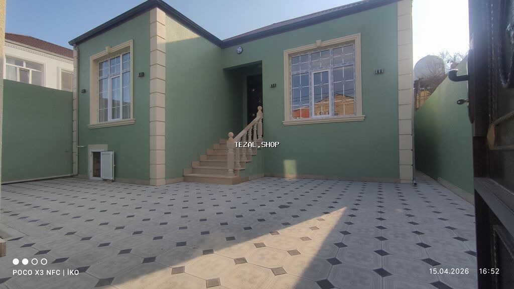 3 otaqlı, 85 kv. m, Yeni təmirli
