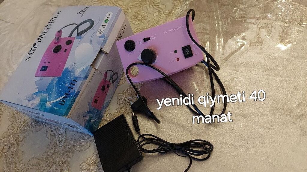 Dunli DM-211 elektrik dırnaq frezi (manikür/pedikür aparatı) - Rəng