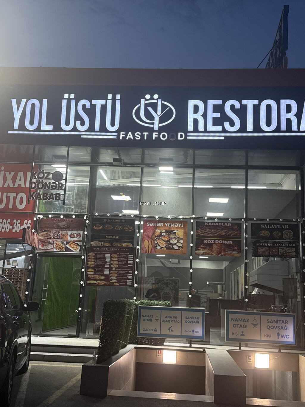 Salam Baki Salyan yolunun uzerinde Qaradag rayonu erasisinde hazir