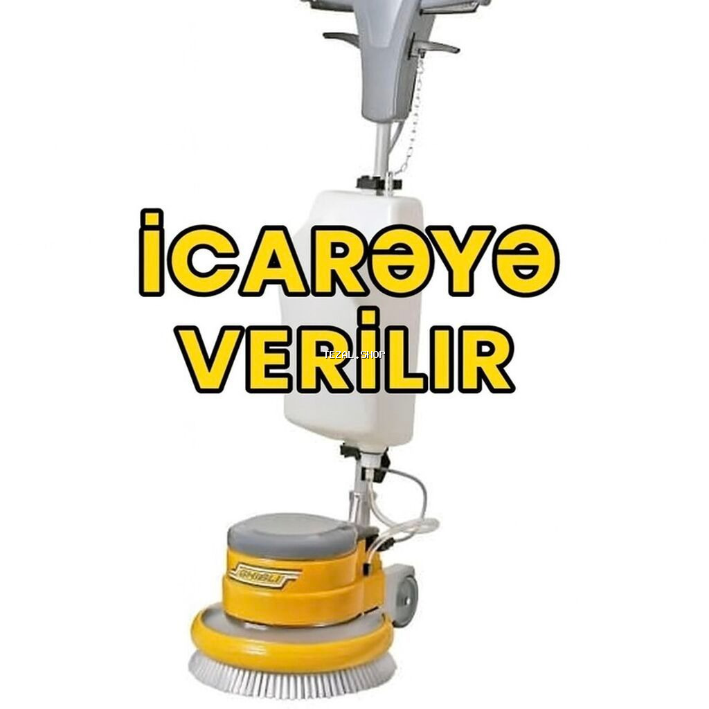 Professional avadanlıqların icarəsi! İstənilən nöm döşəmə yumaya