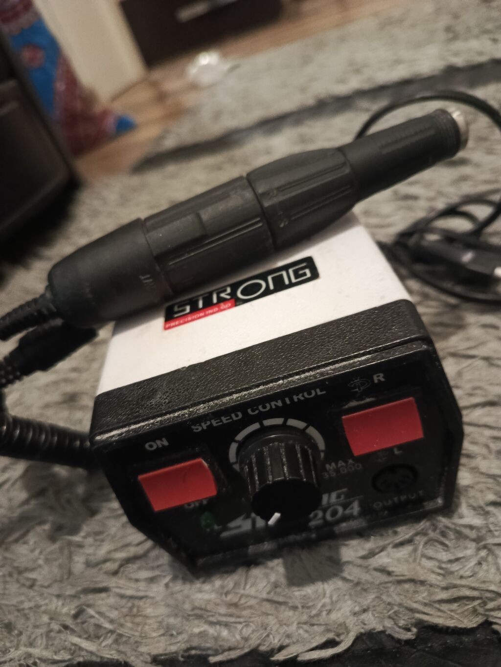 Strong 204 dırnaq frez aparatı - Model: Strong 204 - İdarəetmə bloku