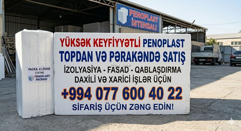 ❄️🌟 PENOPLAST SATIŞI – KEYFİYYƏT VƏ ETİBARLI SEÇİM! 🌟❄️ Evinizi həm - şəkil 3