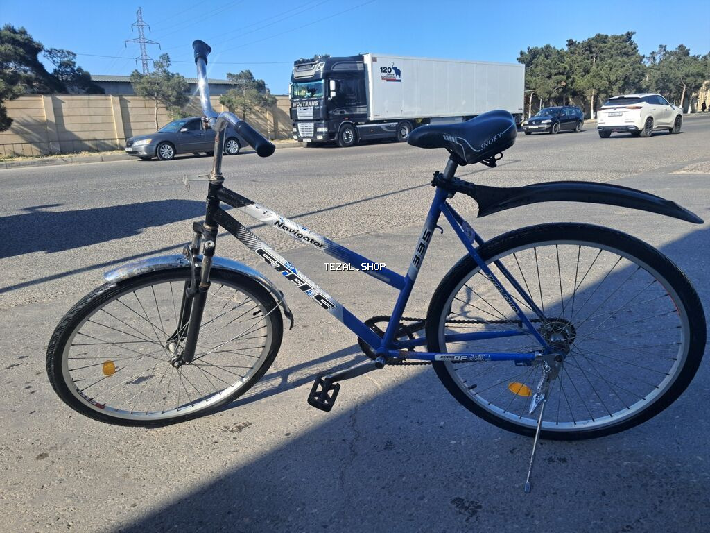 Yeni Şəhər velosipedi Stels, 28", sürətlərin sayı: 1, Rayonlara çatdırılma - şəkil 3