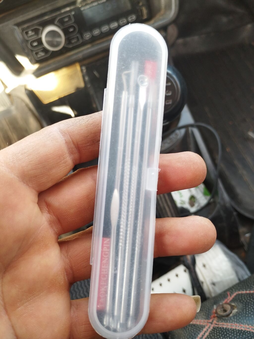 Dırnaq qulluq dəsti – metal kətil və frez ucluqları - Kompakt plastik