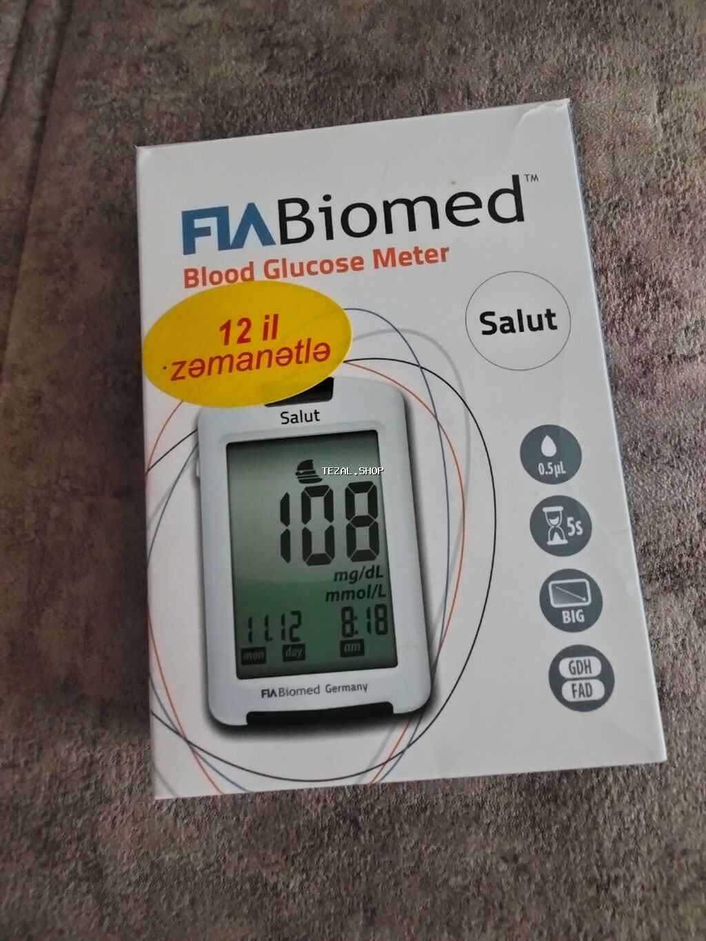 Tecili satilir! Gan olcen aparat 11 eded test listi, iki gun