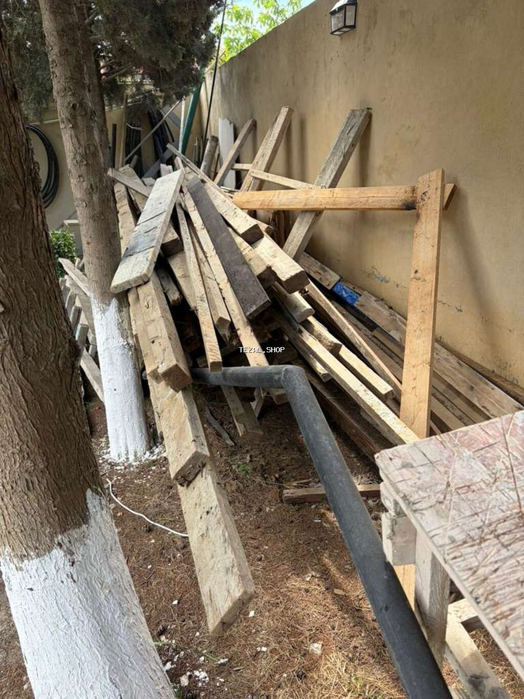 3 kub taxta satılır, qarışığ ölçüdə, qara kat kimi istifadə olunub - şəkil 3
