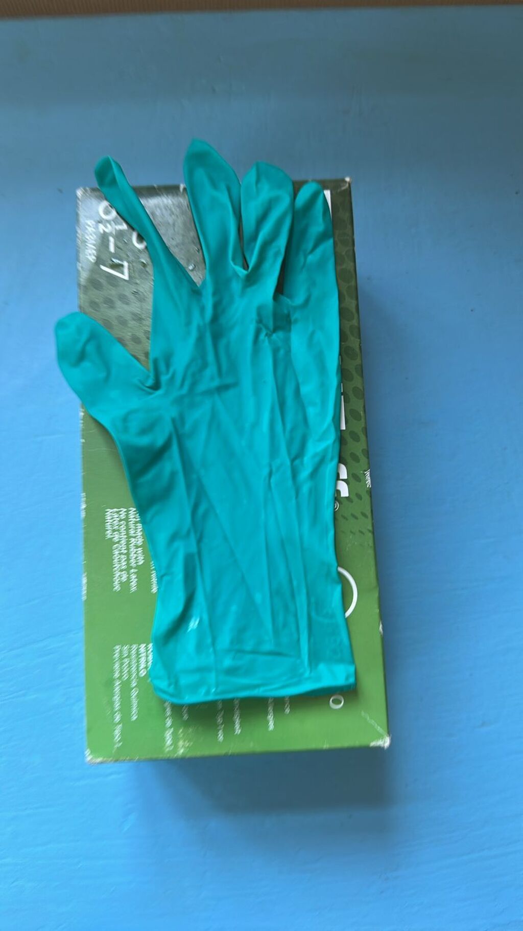 Ansell TouchNTuff 92-600 nitril əlcəklər - Material: NBR (nitril) -