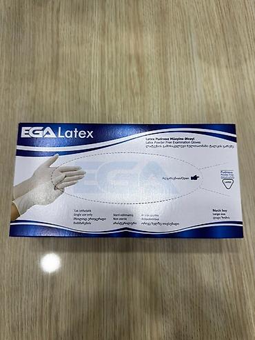 EGA Latex müayinə əlcəkləri - Model: Pudrasız müayinə əlcəkləri - - şəkil 3