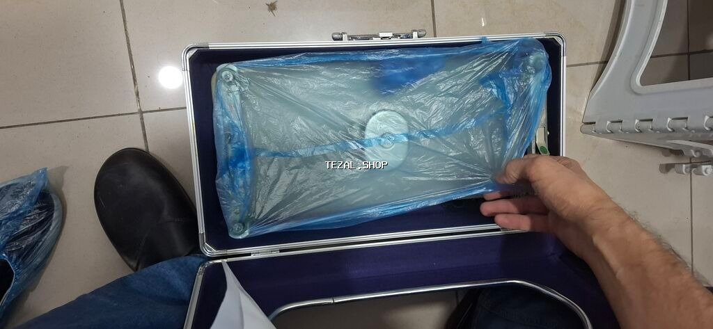 Portativ ayaqqabı örtüyü baxil aparatının çantası və birdəfəlik baxil - şəkil 4