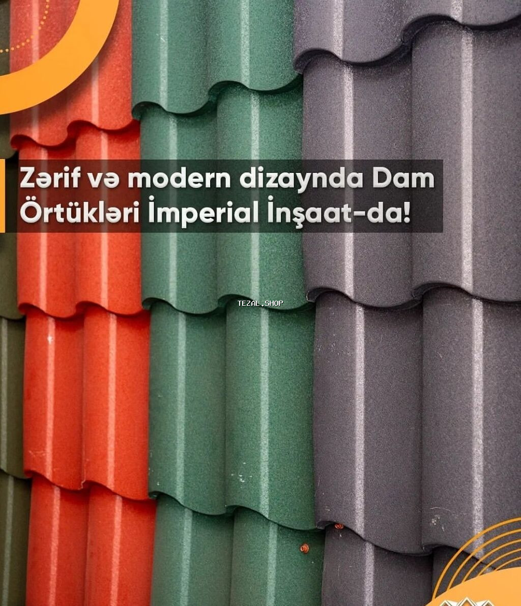 Şifer, Dəmir, Pulsuz çatdırılma, Zəmanətli - şəkil 3