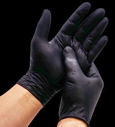 Tibbi Pudrasız Nitril Əlcək (Digər markalar var) Paçkada 100 ədəd Göy - şəkil 3