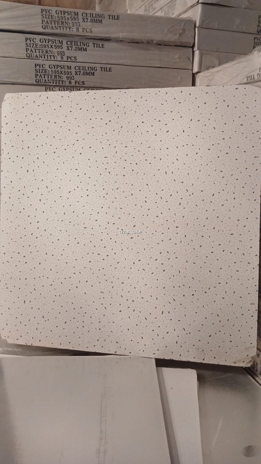 Asma tavan, Gips, Suyadavamlı, Ünvandan götürmə, Ödənişli çatdırılma, Ödənişli quraşdırma, Zəmanətli - şəkil 4