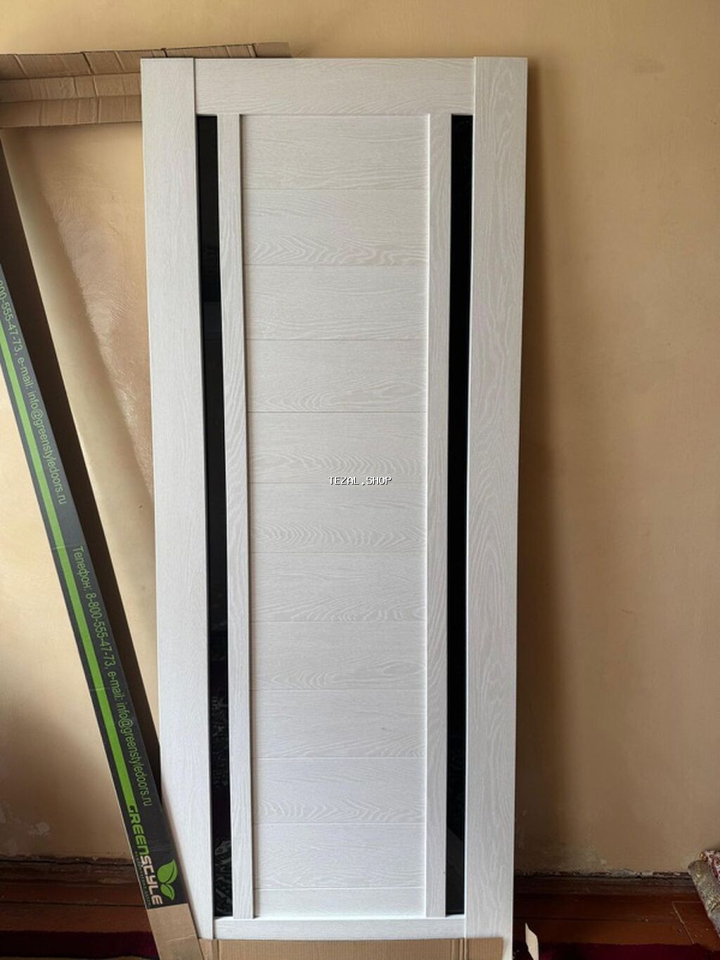 Qapi 200/80sm 6eded 100azn biri Bine 1435 leli Ağ rəngli interyer