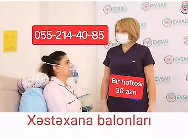 Tibbi Oksigen Balonu icarəsi və satışı Xəstələrin ev şəraitində - şəkil 3