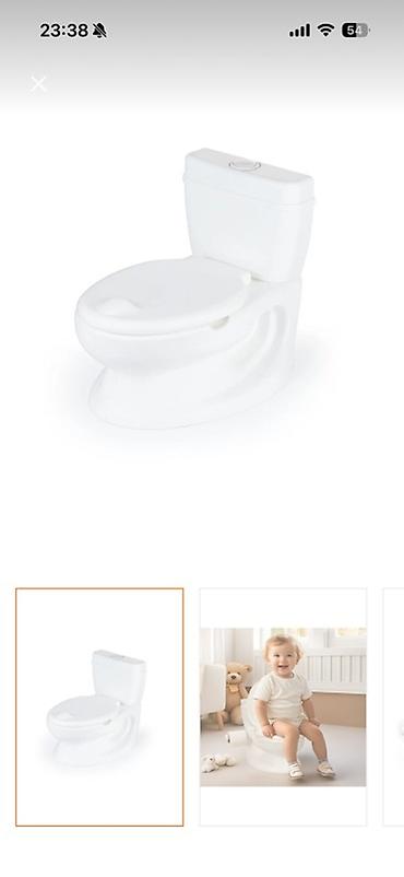 Uşaq tualeti – mini klozet dizaynlı öyrədici potty - Real klozetə - şəkil 2