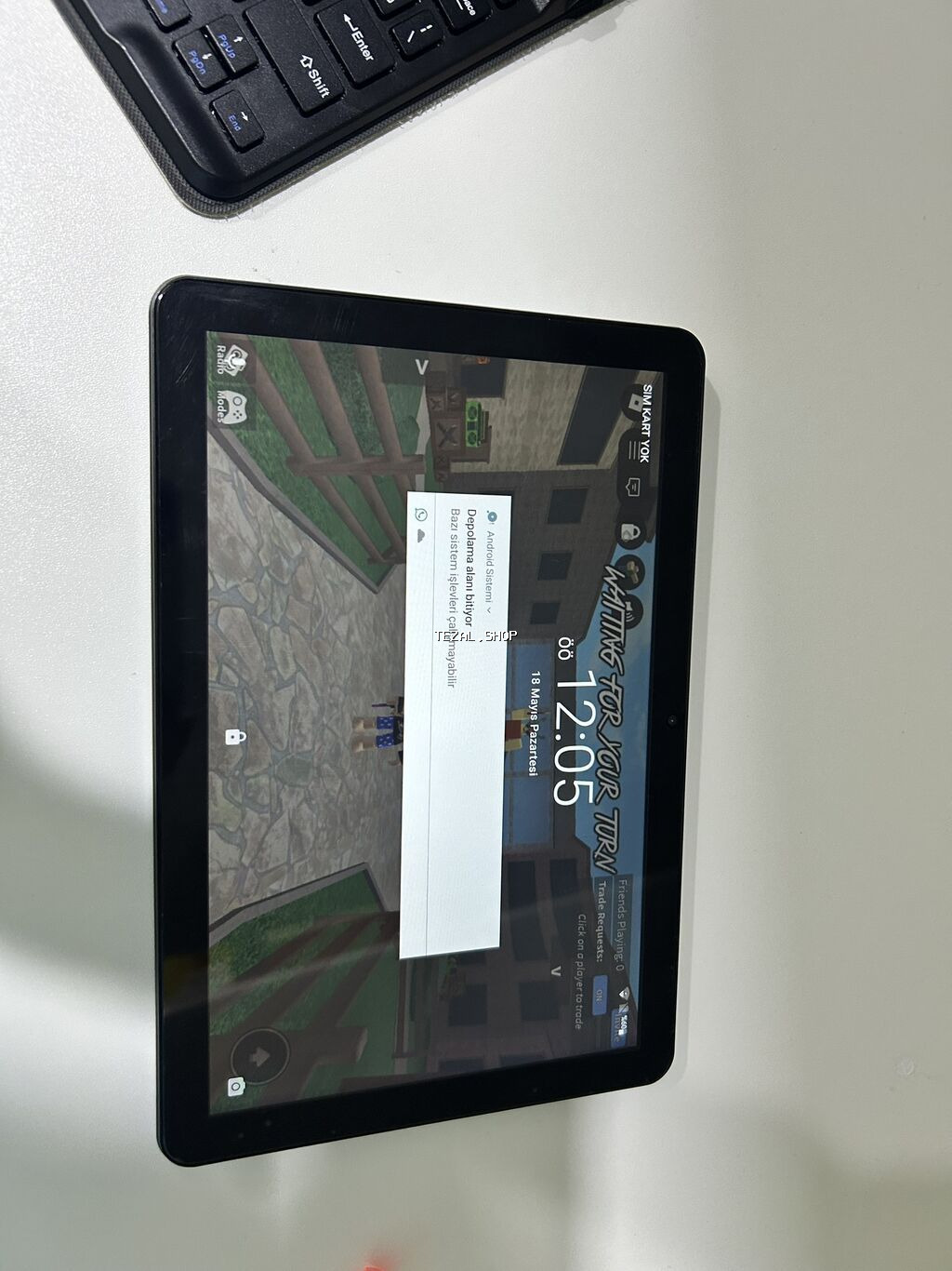 Android+klaviatura. Markası Origimodur Cızıq yoxdur. Ancaq Real