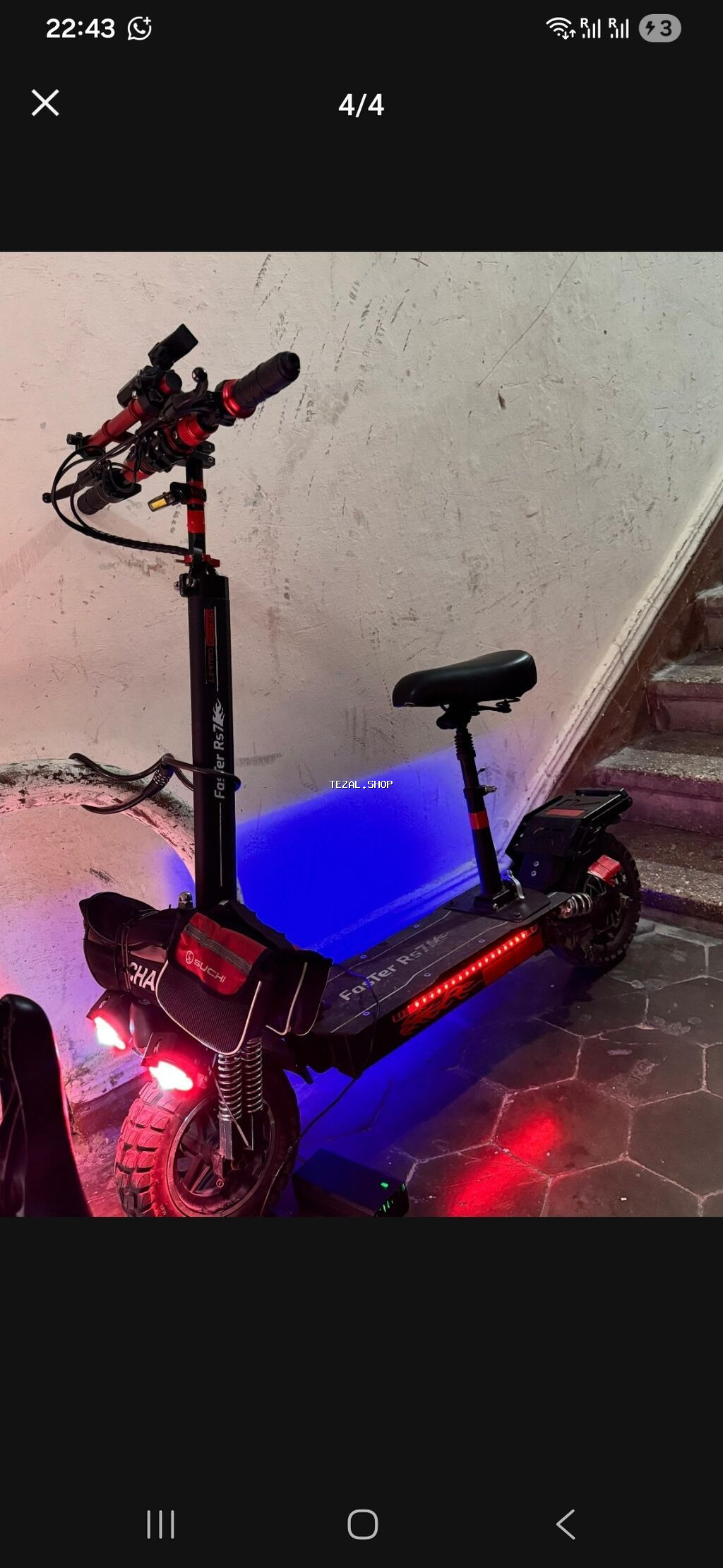 - faster RS, 50 sm3, 2023 il, 670 km