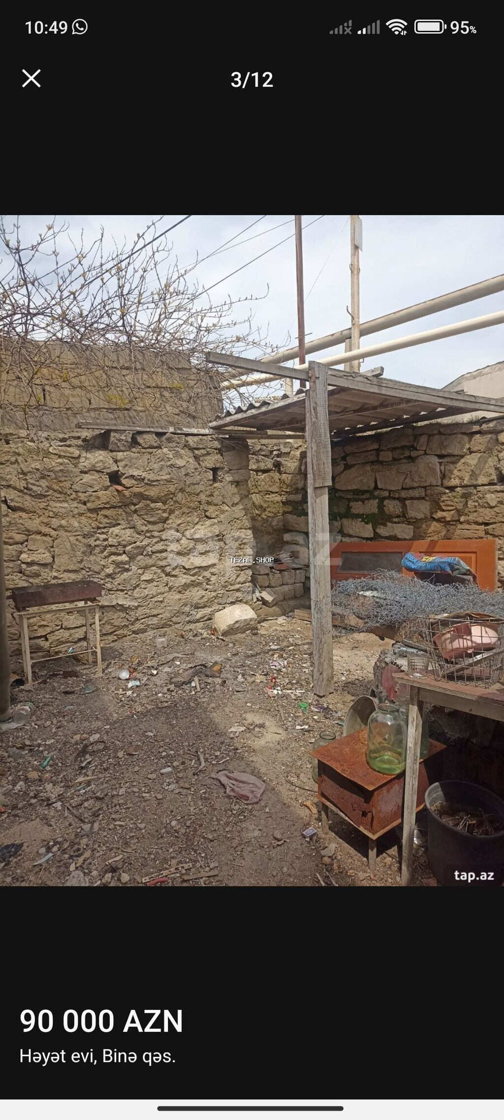 4 otaqlı, 210 kv. m, Kredit yoxdur, Orta təmir - şəkil 3