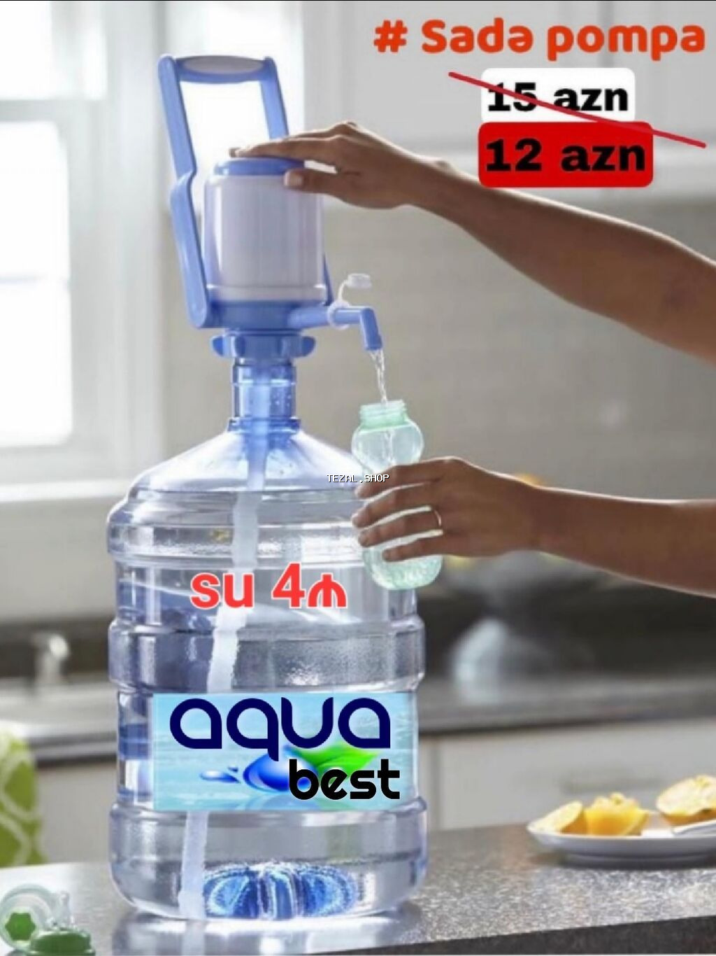 Nasos, Ev üçün (məişət), quraşdırılma Səthi