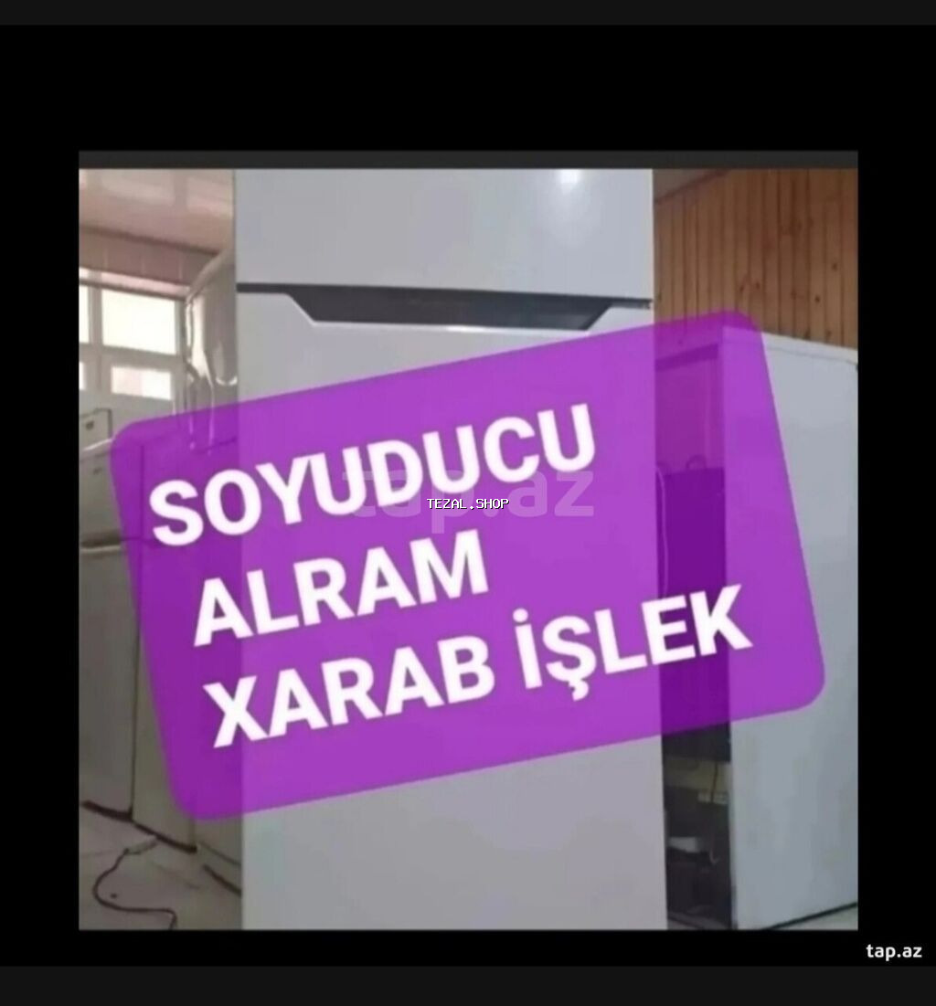 Soyuducu ve paltar yuyan alışı satşı etraflı şekilerin prablemlerini