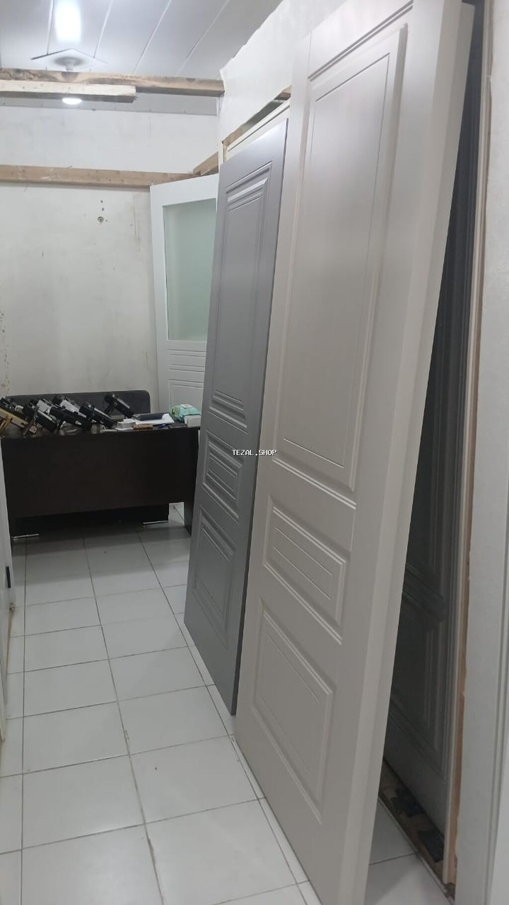 Yeni Otaq qapısı 90x205 sm Naliçnik ilə, Zəmanətli, Pulsuz çatdırılma, Rayonlara çatdırılma - şəkil 2