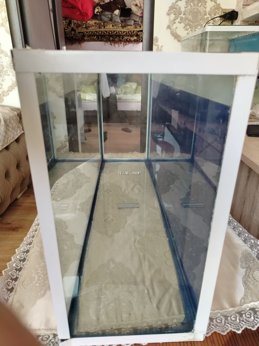 Akvarium satılır . 80×21. hündürlük 40 sm . 3 ədəddir. arxası - şəkil 2