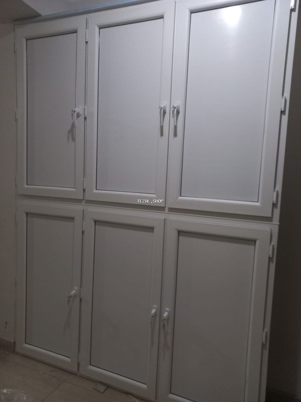 Yeni İkiqat şüşə paketi Plastik pəncərə, Еni: 500 sm, Uzunluğu: 500 sm, Pulsuz quraşdırma - şəkil 3