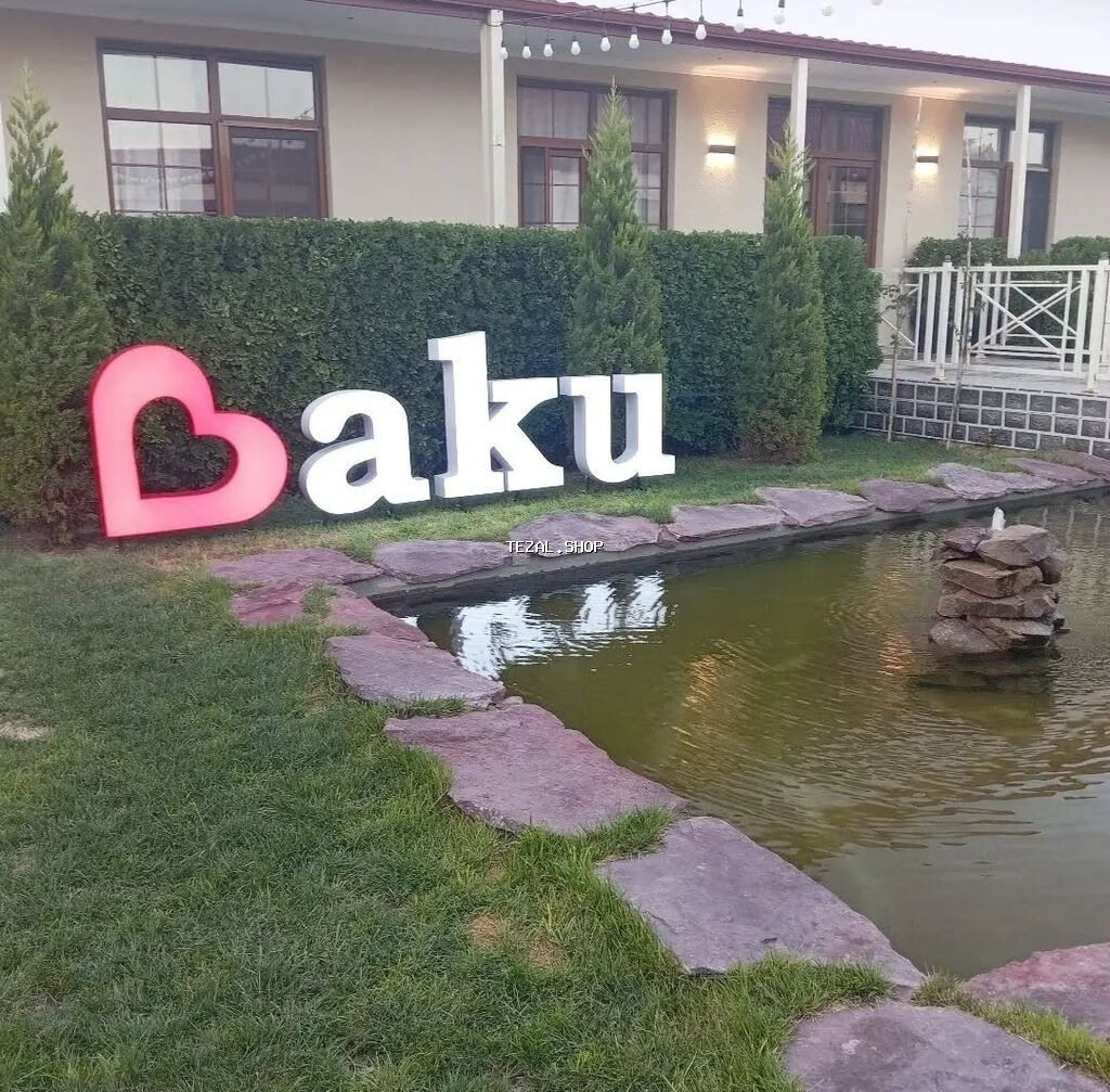 🔹️Neon 🔹️Işıqlı-isiqsiz 🔹️Qabarıq hərflər 🔹️Banner,Vinil çapı EZİZ - şəkil 4