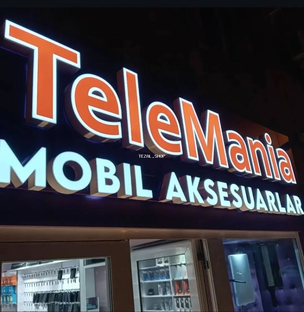 🔹️Neon 🔹️Işıqlı-isiqsiz 🔹️Qabarıq hərflər 🔹️Banner,Vinil çapı EZİZ - şəkil 5