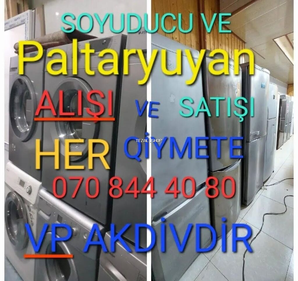 Soyuducular paltaryuyanlar vitrinler her qiymətə var çeşidlerimiz - şəkil 5