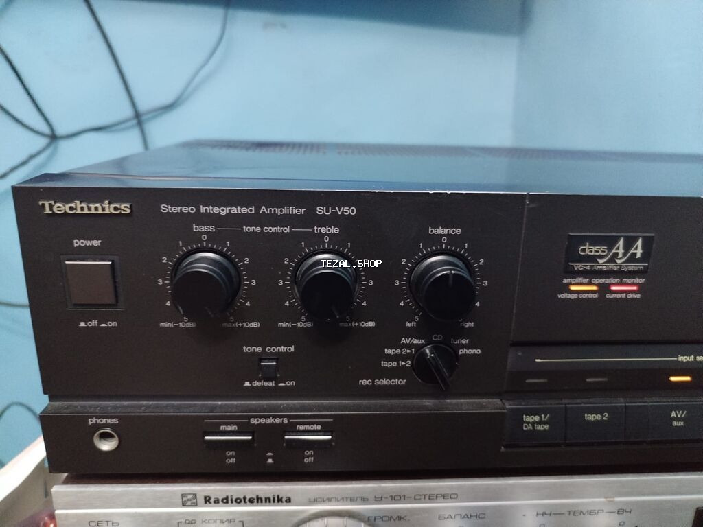 Technics səsgücləndirici əla səs effekti var. Qiymət 700 azn Ünvan - şəkil 2