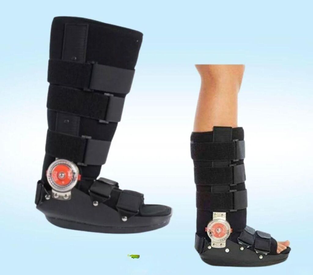 Ortopedik ayaq fiksatoru "Rom wolker"Rom wolker müxtəlif sınıqlarda