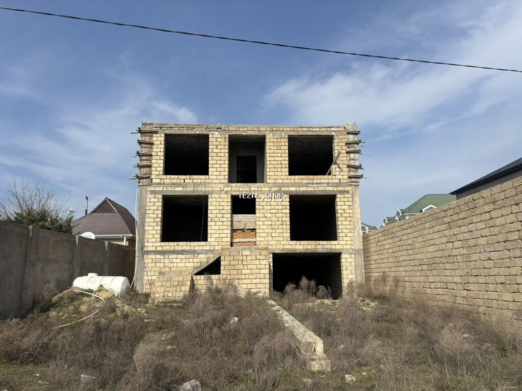 6 otaqlı, 300 kv. m, Kredit yoxdur, Təmirsiz - şəkil 3