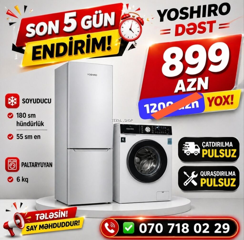 Anbardardan satiş Məişət əşyaları. Ünvana çatdırılma quraşdırılma - şəkil 2