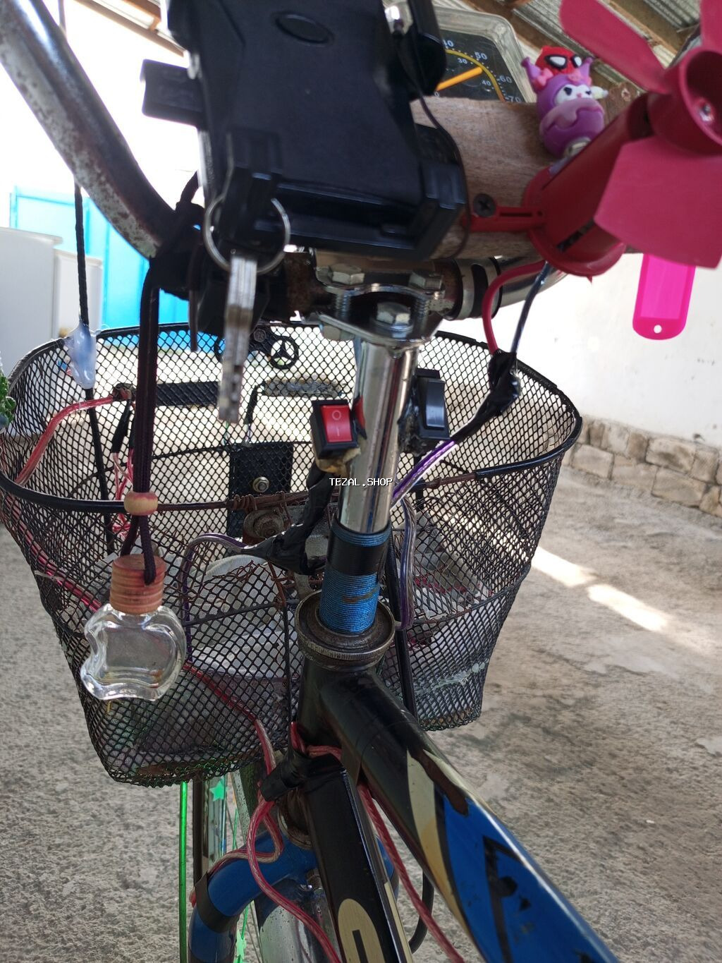Velosiped tam idiyaldi təzə velospedi akmiyatoru vintiliyator isiq - şəkil 4