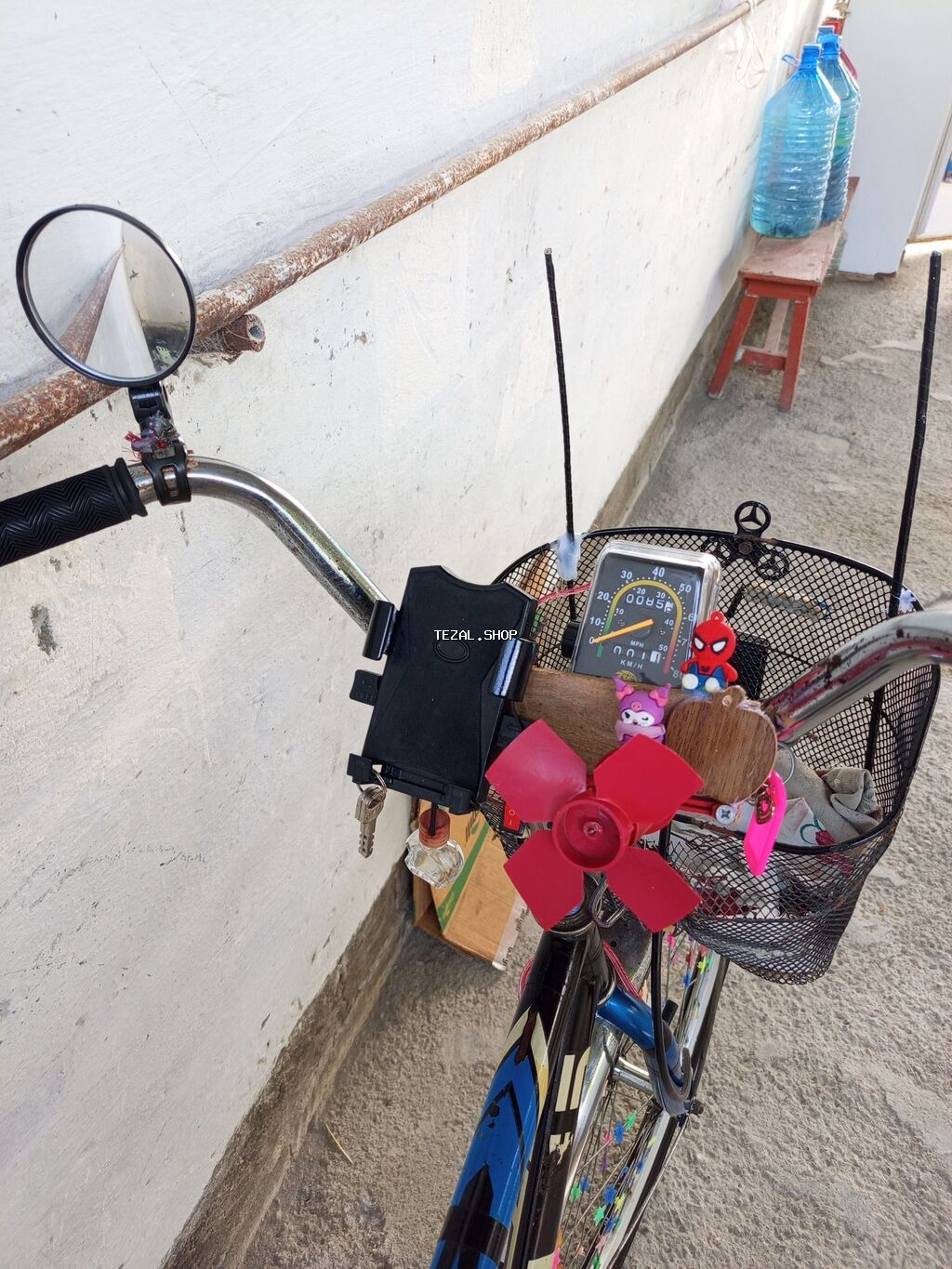 Velosiped tam idiyaldi təzə velospedi akmiyatoru vintiliyator isiq - şəkil 5