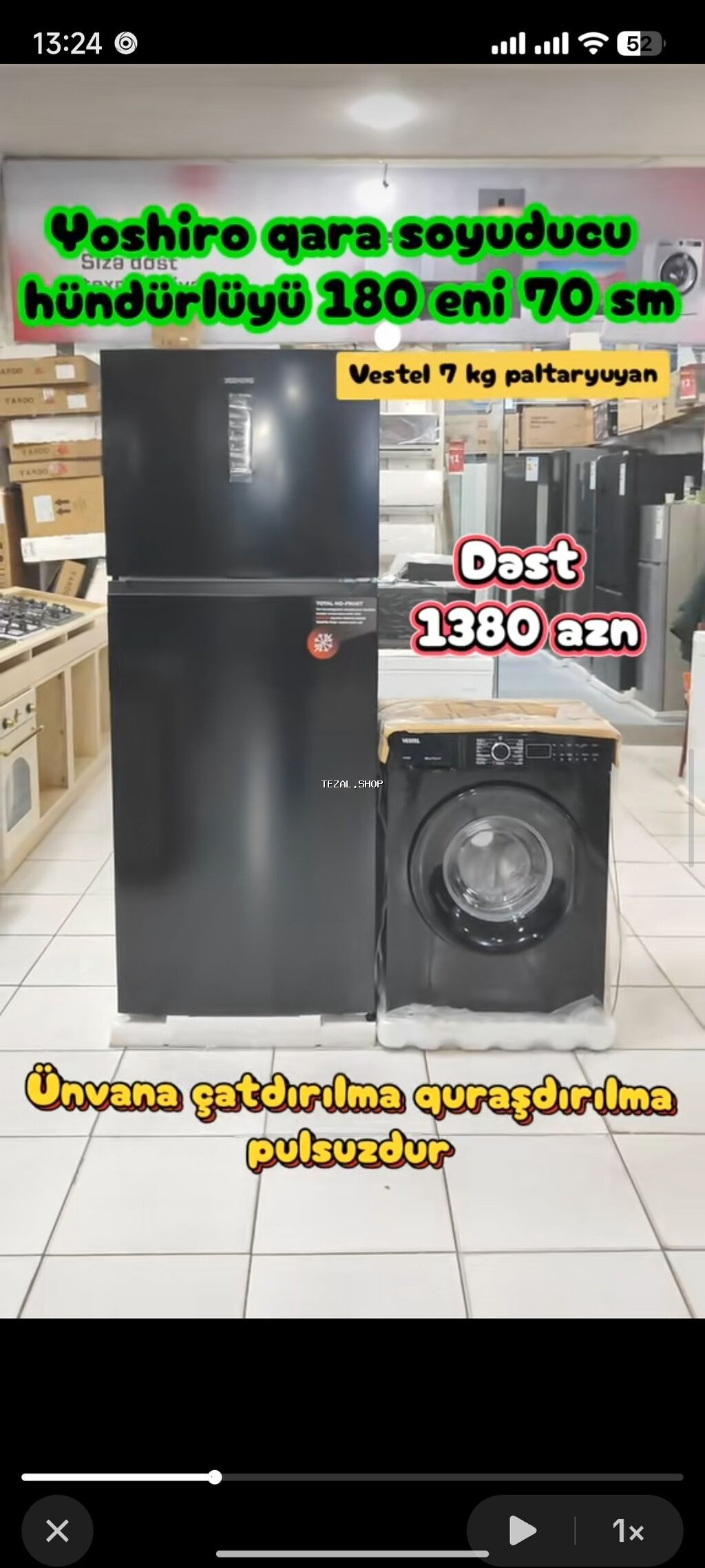 Yeni Soyuducu Satılır - şəkil 5