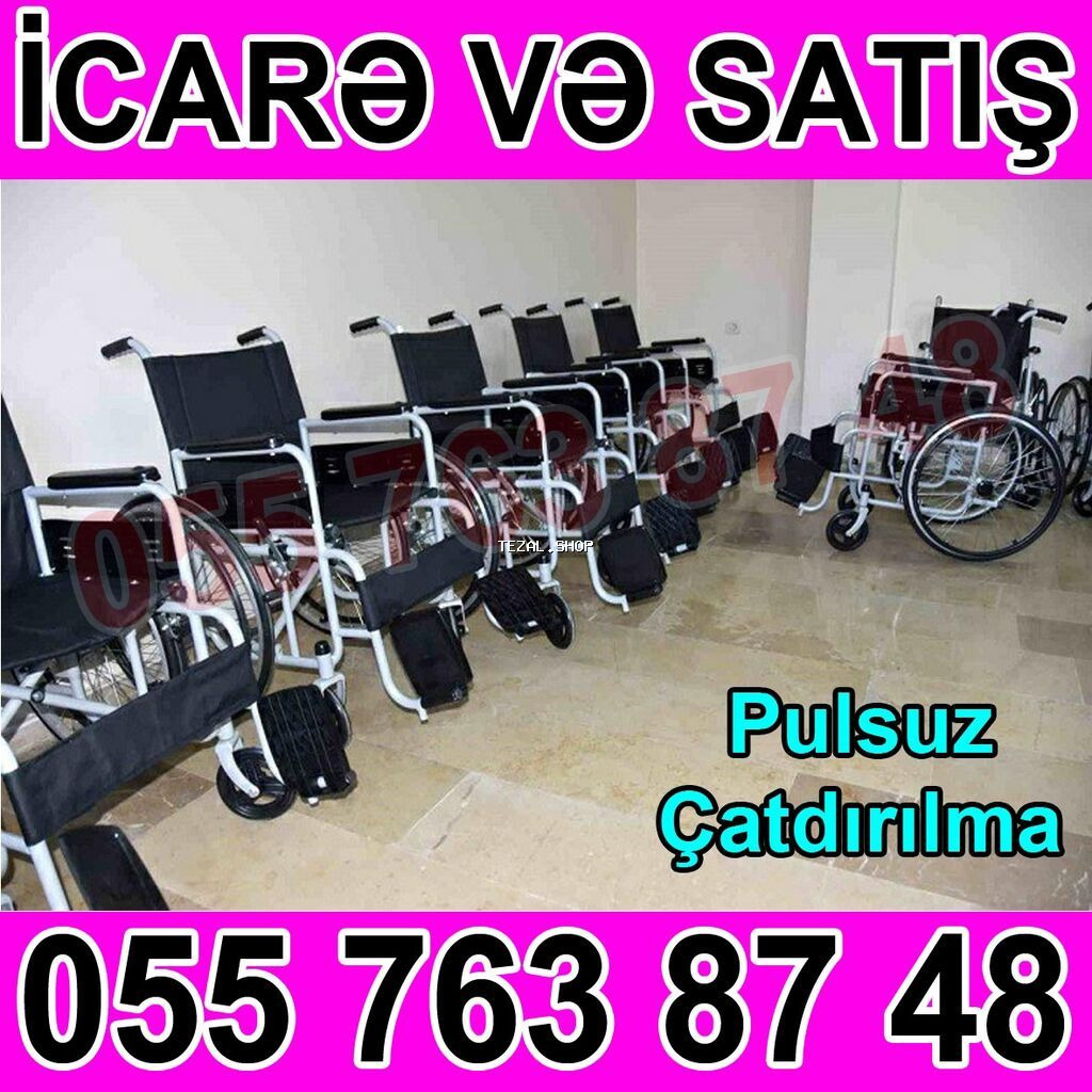 Təkərli arabalar – icarə və satış Müxtəlif model və ölçülərdə əlil - şəkil 2