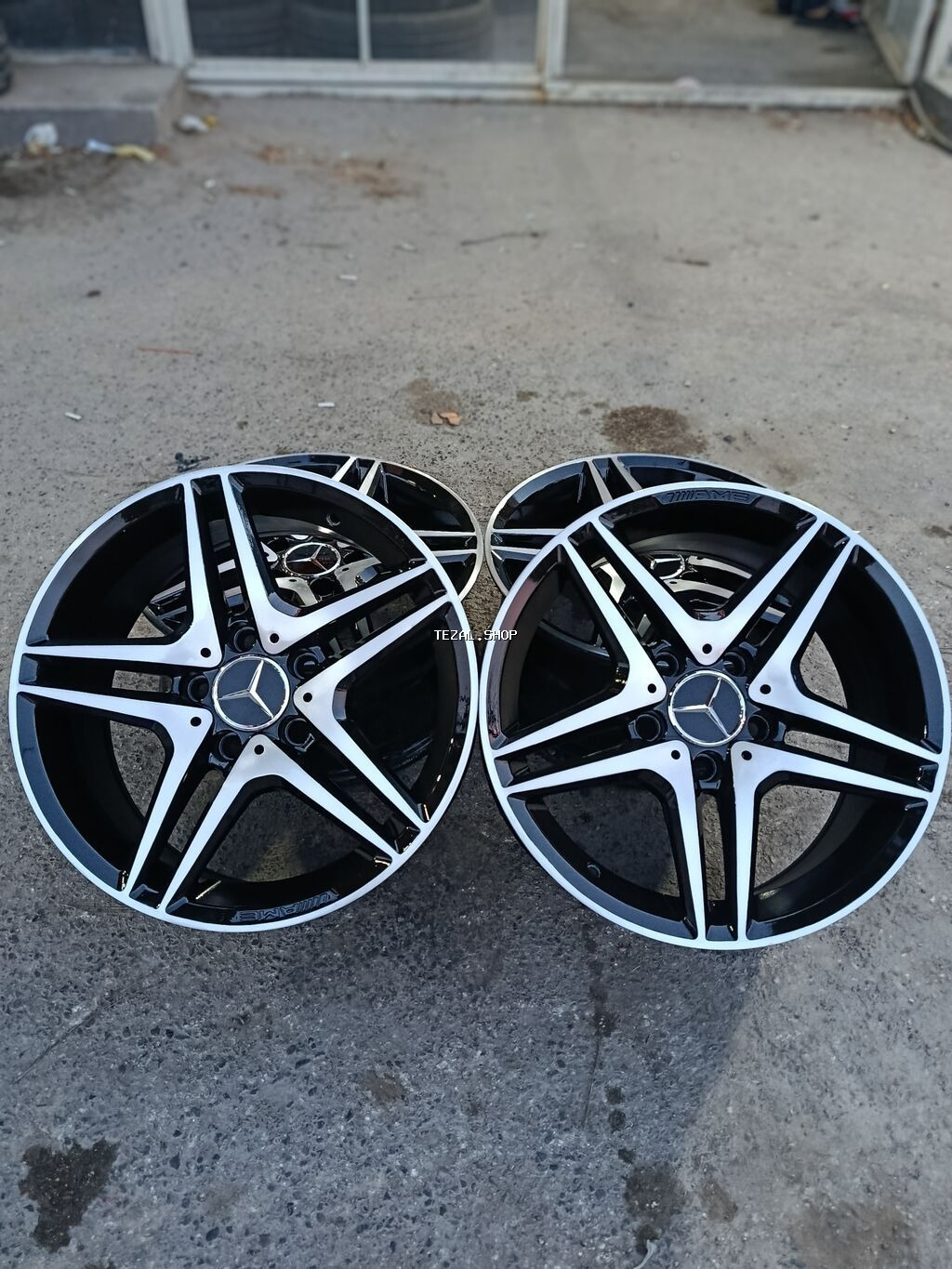 16 liq AMG ideal veziyyetdedir.cati svarkasi eyrisi yoxdur.barter - şəkil 2