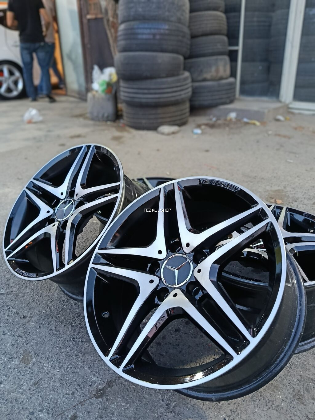16 liq AMG ideal veziyyetdedir.cati svarkasi eyrisi yoxdur.barter - şəkil 4