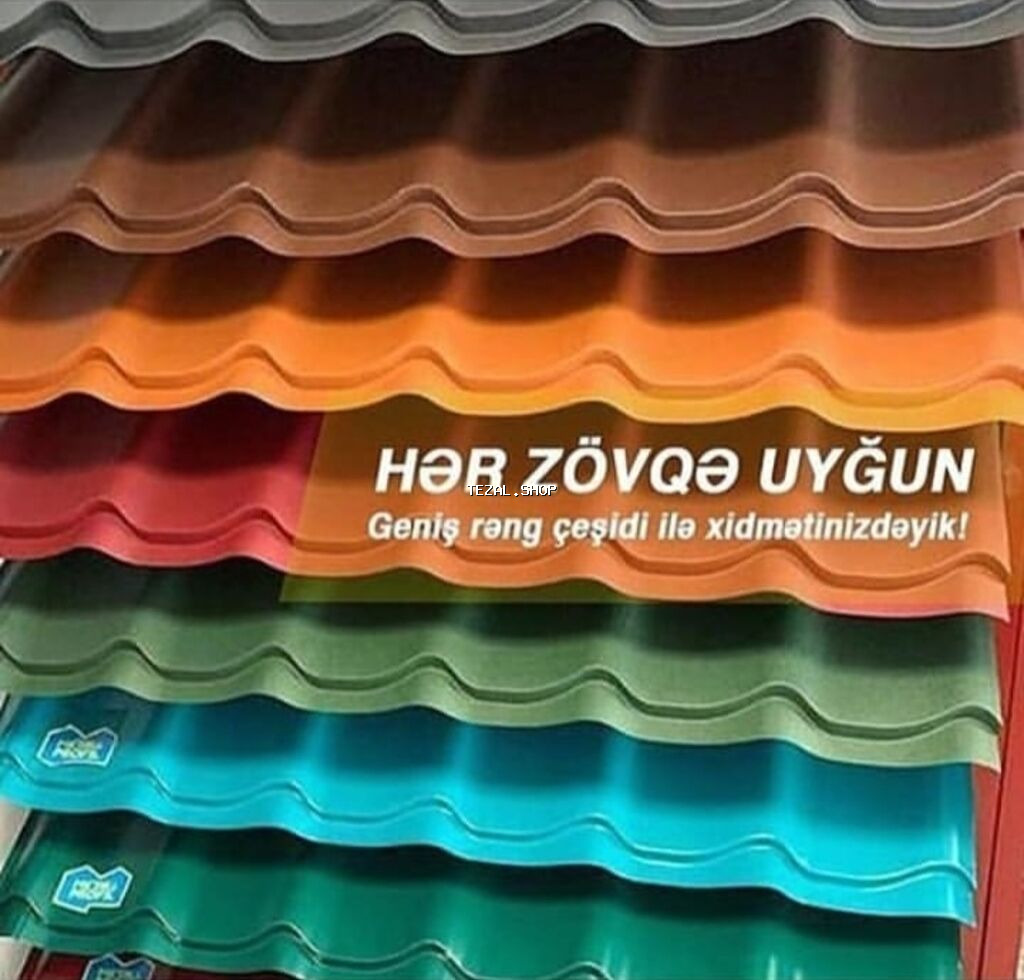 Dam örtükleri topdan ve perakende satiş her ölcuye kesim edirik - şəkil 3