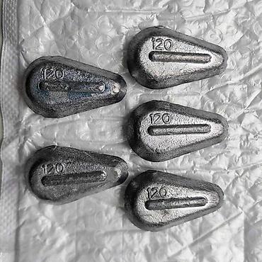 Qurğuşun yüklərTəsvir : 3 ədəd 120 qr qurğuşun yüklər-30.99 AZN 5 ədəd - şəkil 4