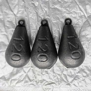 Qurğuşun yüklərTəsvir : 3 ədəd 120 qr qurğuşun yüklər-30.99 AZN 5 ədəd - şəkil 2