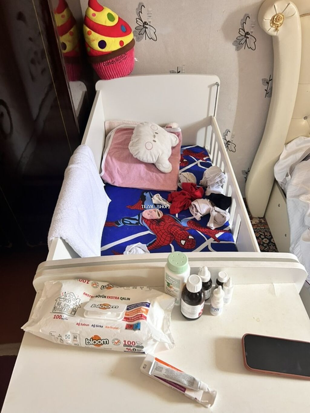 Salam.Hem beshik hemde ushag kravati olan mebeldi.Matrasida var.2 ildi - şəkil 4