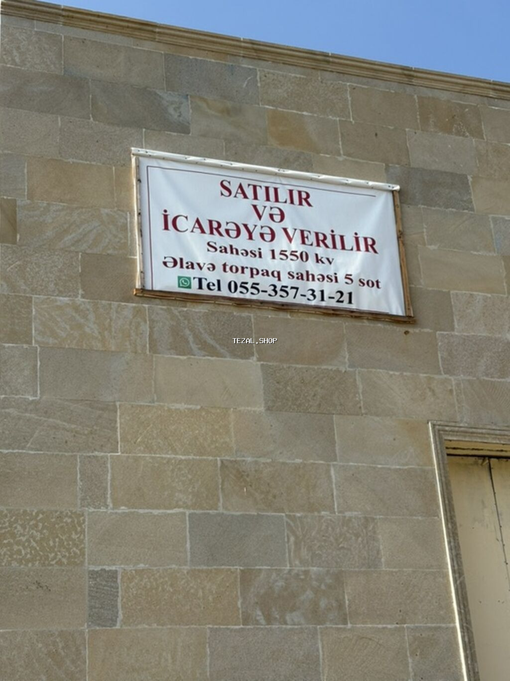 Satılır və icarəyə verilir: iri həcmli kommersiya/tədbir obyekti -
